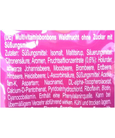 Vivil multivitamin bonbons Wildberry sugarfree 80g - Buy Online on GoSupps.com
