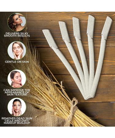 IZthetics Dermaplaning Blades - Facial Hair Remover for Women and Men (5 Pack) - Buy Online on GoSupps.com