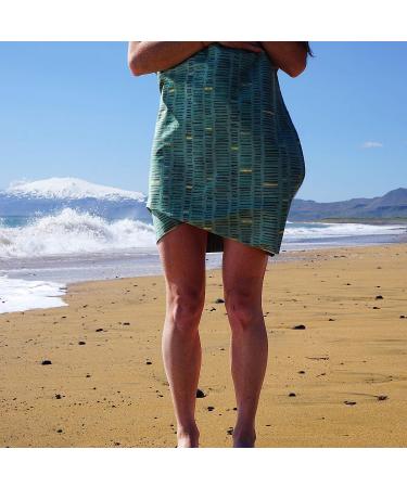 PackTowl Ultralite Microfiber Towel Face - 10 x 14 Inch Grass Meadow | Quick-Drying & Compact - Buy Online on GoSupps.com