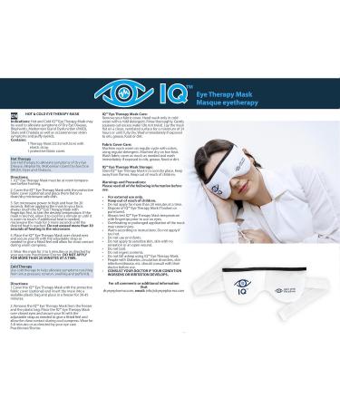 Buy IQ Eye Therapy Mask - Relieve Stress & Enhance Eye Comfort | Fast International Shipping - Buy Online on GoSupps.com