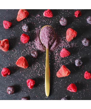 Frona Rimming Powder 100g - Perfect As Cocktail Glass Rimming Powder I Culinary Decorations (Berry Mix) - Buy Online on GoSupps.com