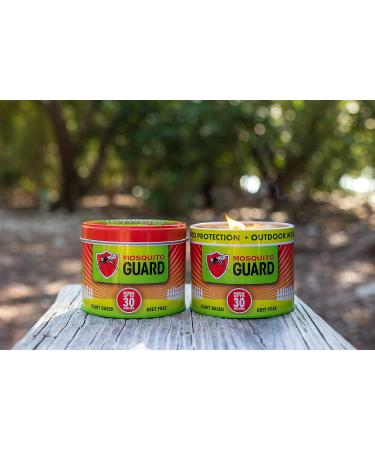 Buy Mosquito Guard 12oz Citronella Candle - 35 Hour Outdoor Mosquito Repellent - Natural Bug Control for Patio & Indoors - Best International Shipping - Buy Online on GoSupps.com