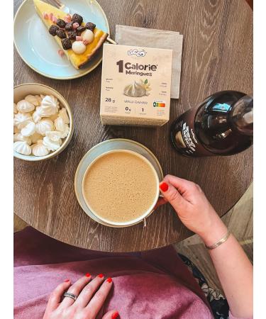 Locco Protein-Rich Meringue with Stevia - Sugar-Free 100% Natural 1 Calorie Per Portion - Ideal for Cake Decoration - Fat-Free Vegan & Vegetarian Friendly - 28g - Buy Online on GoSupps.com
