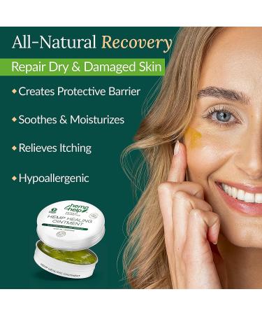 Hemp Help Natural & Cruelty-Free Hemp Cosmetic for Dry Skin - Premium Botanical Ingredients - 3.5oz - Buy Online on GoSupps.com