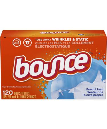 Bounce Fabric Softener Sheets - Fresh Linen Scent | Softens Reduces Static & Freshens Laundry | International Shipping - Buy Online on GoSupps.com