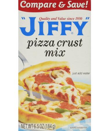 Jiffy Pizza Crust Mix, 6.5 Ounce (Pack of 6)