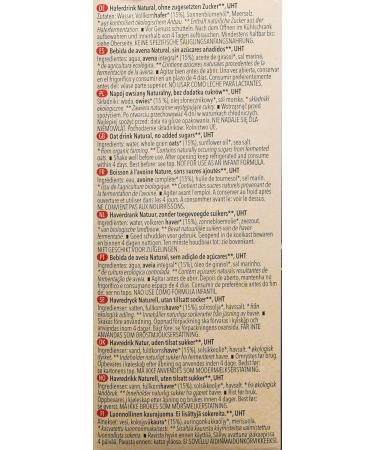 Natumi Oat Drink Natural Unsweetened 1000ml - Ideal for Baking & Cooking | Pack of 12 | International Shipping - Buy Online on GoSupps.com