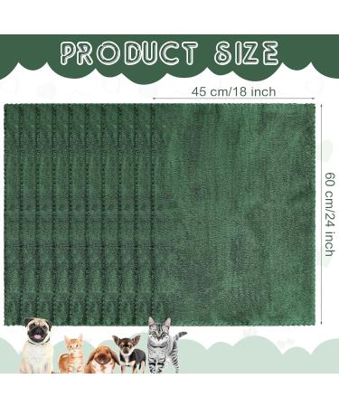 Panelee 10-Piece Washable Pet Ceilings for Dogs & Guinea Pigs - Waterproof Absorbent Reusable Sleeping Mats & Cage Inserts (Dark Green 18 x 24 inches) - Buy Online on GoSupps.com