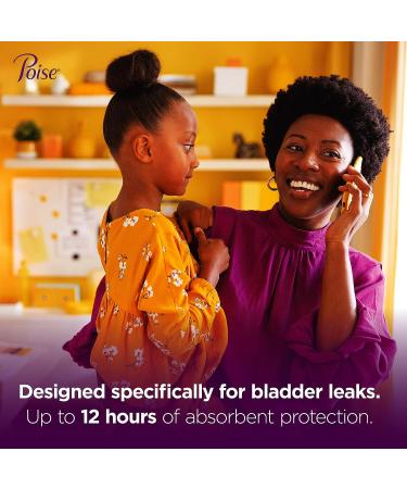 Poise Incontinence Pads, Moderate Absorbency, Long, 60 Count (4 Packs of 15) | Total 240 Pads - Buy Online on GoSupps.com