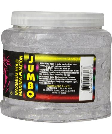 Super Wet Clear Hair Styling Gel Jumbo 2.2 lb - Long-Lasting Hold for Maximum Style - Buy Online on GoSupps.com