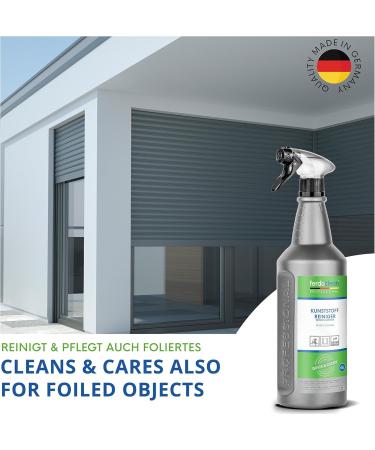 Ferdoclean Organic Plastic Cleaner - 4 x 1000ml for Window Frames & Garden Furniture | PVC Cleaner for Stubborn Dirt - 250ml (4-Pack) - Buy Online on GoSupps.com