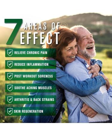 FIELD OF GREEN Hempseed Cream | Maximum Strength | Instant Relief - Body Rub | Soothes Discomfort Hands Knees Neck Back Nerves Joints | Support | MSM Arnica | All Natural | Canadian | 2 oz (60mL). - Buy Online on GoSupps.com