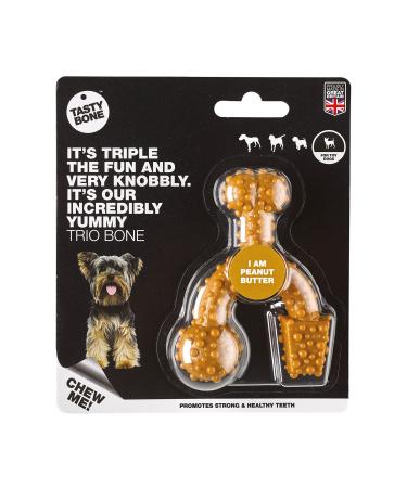 Tasty Trio Bone Cacahuete Mantequilla Toy