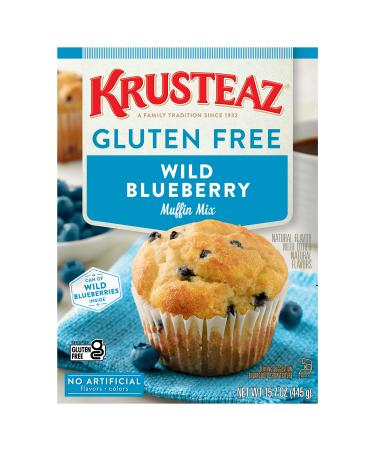 Krusteaz Gluten Free Blueberry Muffin Mix, 15.7 Oz