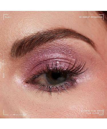 NYX Ultimate Glow Shots Liquid Eyeshadow - Plum Player | Long-Lasting Shimmer with Vitamin C - Buy Online on GoSupps.com