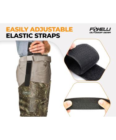 Foxelli Hip Waders  Waterproof Camo Hip Waders for Men & Women with Boots Lightweight Wading Hip Boots for Fishing & Hunting 11 - Buy Online on GoSupps.com