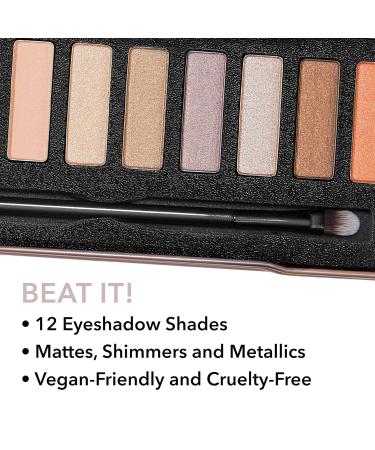 W7 Beat It! Natural Nudes Eye Colour Palette - 1 Pack (172g) - Perfect for All Skin Tones International Shipping Available - Buy Online on GoSupps.com