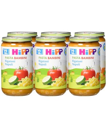 Buy HiPP Pasta Bambini Rigatoni Napoli - 6 x 250g | Organic Baby Food | International Shipping - Buy Online on GoSupps.com