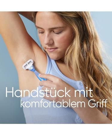 Buy Gillette Venus Smooth Razor Blades for Women - 5 Replacement Blades + Handle | International Shipping Available - Buy Online on GoSupps.com