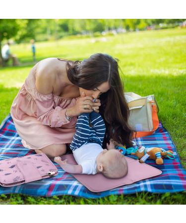 Jubi Small Purple Diaper Bag with Changing Mat & Extra Space - Stylish & Practical for On-the-Go Parents - Buy Online on GoSupps.com