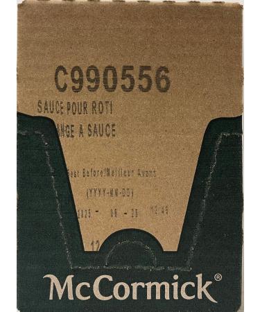 McCormick Gourmet Premium Quality Dry Sauce Mix Roast Gravy 32g Case Pack 12 Count - Packaging May Vary - Buy Online on GoSupps.com