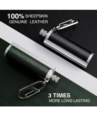 Dreambay Permanent Match Fire Starter 2 Pack with Carabiner | Waterproof Flint Match Keychain EDC | Glow in The Dark Paracord | O-Ring | Survival Lighter | (Pack of 1) - Buy Online on GoSupps.com