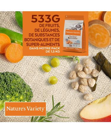 Nature's Variety Selected Meat Boost Adult Dog Food with Spineless Norwegian Salmon 1.5 kg 1 Unit - Buy Online on GoSupps.com
