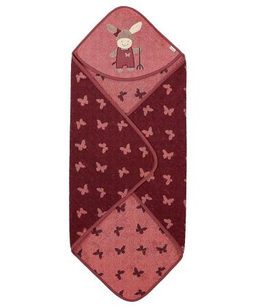 Buy Sterntaler Hooded Bath Towel 80x80 Emmily Butterflies - Soft Stylish & Perfect for Kids | International Shipping Available - Buy Online on GoSupps.com