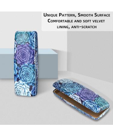Shop Unique Printed Leather Hard Shell Case Box for Reading Glasses - Includes Matching Cloth Set (2 Pcs) - International Shipping Available - Buy Online on GoSupps.com