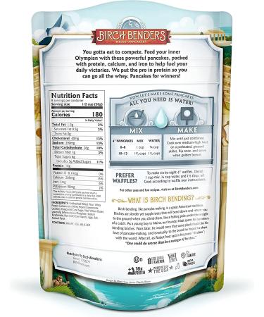 BELLA Classic Rotating Non-Stick Belgian Waffle Maker + Birch Benders Protein Pancake & Waffle Mix - 16g Protein Per Serving - 48oz Stainless Steel Combo - Buy Online on GoSupps.com