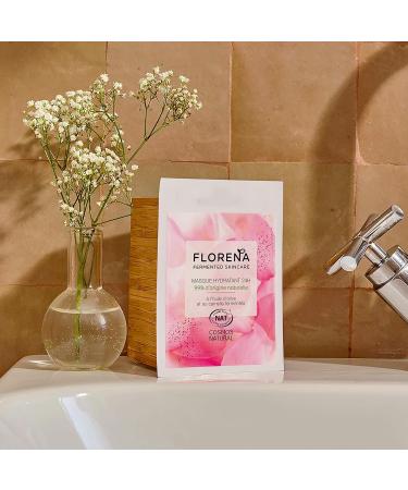  Florena FLORENA 24H Hydrating Face Mask with Fermented Olive Oil and Camellia (1 x 10ml) Face Care for All Skin Types Face Mask Enriched with Omega 6 and 9 - Buy Online on GoSupps.com