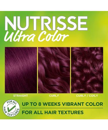 Garnier Nutrisse Ultra Color V2 Dark Intense Violet Hair Dye 2-Pack - Buy Online on GoSupps.com