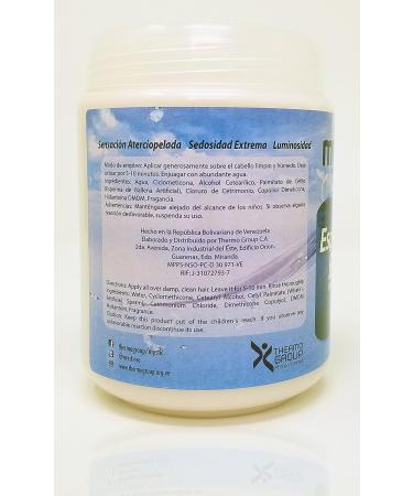 Kleravitex Whale Sperm Hair Mask Treatment 35 Oz - Nourishing & Repairing for Damaged Hair - Artificial Sperm Mask for Smooth & Shiny Hair - Fragile Hair Repair (Esperma de Ballena) - Buy Online on GoSupps.com