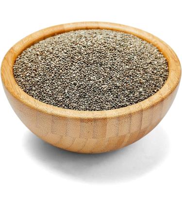 Chandra Whole Foods Raw Chia Seeds 1KG - Low-Carb High Fiber Black Chia Seeds for Weight Loss - Gluten-Free Keto Superfood Rich in Protein & Vitamins -Omega 3 & 6 - 1 kg - Buy Online on GoSupps.com
