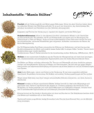  Senger's Sengers Pack of 3 Breastfeeding Teas with Horse Clover - 100g - Buy Online on GoSupps.com