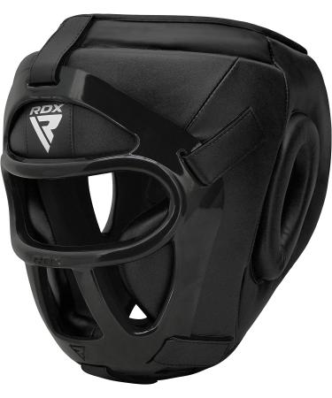 RDX head protection boxes grille Maya hide leather mma kickboxing martial arts Thai boxing facial protection boxing helmet nose protection muay thai taekwondo head protection training head guard boxing sparring manner m black - Buy Online on GoSupps.com