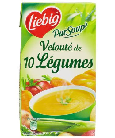 Liebig Velouté of 10 Vegetables 1 L - Pack of 4