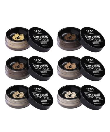 NYX Professional Makeup Can't Stop Won't Stop Setting Powder - Vegan Matte Finish Loose Fixing Powder in Medium Deep for Oily Skin - International Shipping Available - Buy Online on GoSupps.com