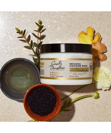Carol's Daughter Goddess Strength Repairing Hair Mask 12 Oz - Hydrating & Moisturizing with Castor Oil - Buy Online on GoSupps.com