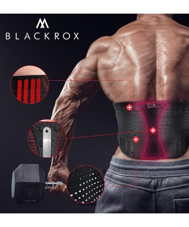 Buy Blackrox Lumbarox Back Bandage for Men & Women - Lumbar Support & Back Belt - Size M Black - Stabilize Your Back Today! - Buy Online on GoSupps.com