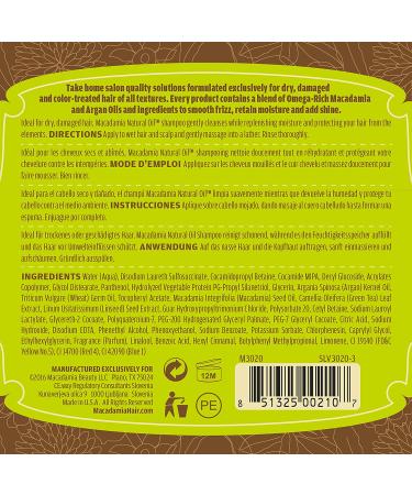Macadamia Natural Oil Rejuvenating Shampoo - 33.8 oz - Buy Online on GoSupps.com