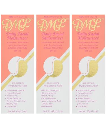 DML Facial Moisturizer SPF 25 1.50 oz (Pack of 3) - Buy Online on GoSupps.com