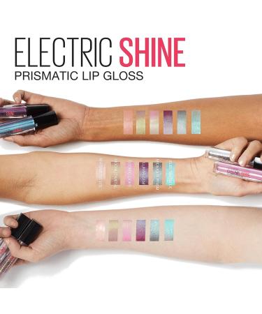 Maybelline Lip Studio Electric Shine Prismatic Lip Gloss - Moonlit Metal 0.17 fl. oz - Buy Online on GoSupps.com