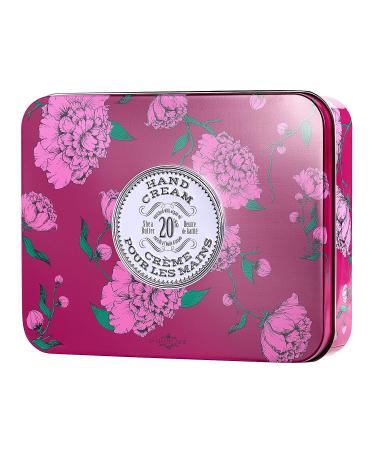 La Chatelaine Hand Cream Trio Tin Gift Set - Graduation & Teacher Gift | Made in France with 20% Organic Shea Butter & Argan Oil | 3 x 1 fl oz (Cherry Almond, Wild Fig) | Plant-Based Formula in Ready-To-Gift Tin - Buy Online on GoSupps.com