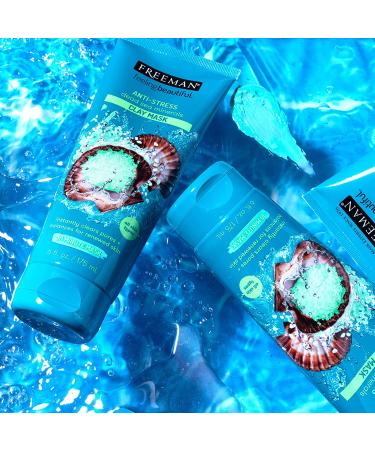Freeman Anti-Stress Clay Mask with Dead Sea Minerals - 6 fl oz | Beauty & Skincare - Buy Online on GoSupps.com