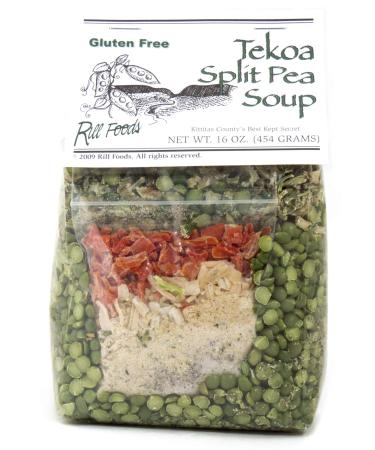 Rill Foods Tekoa Split Pea Soup Mix 16 oz 1 Pound (Pack of 1) - Buy Online on GoSupps.com