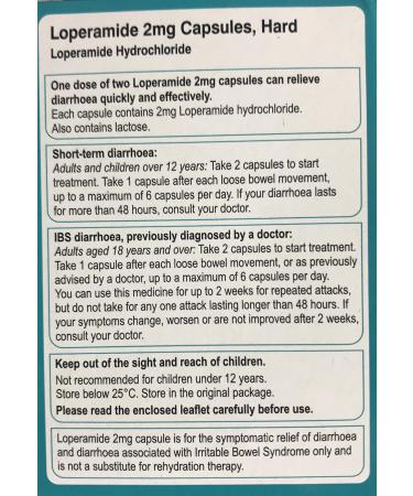 FLAMINGO Loperamide Capsules 2Mg - Buy Online on GoSupps.com