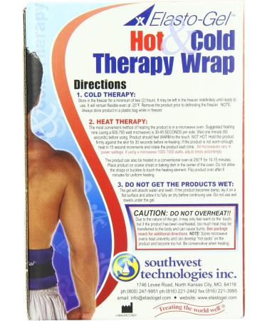 Elasto-Gel Hot/Cold Therapy Wrap 6 X 24 - Relieve Pain and Swelling - Buy Online on GoSupps.com
