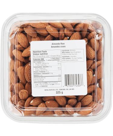 ROYAL NUTS Almonds Raw 325 Grams - Buy Online on GoSupps.com