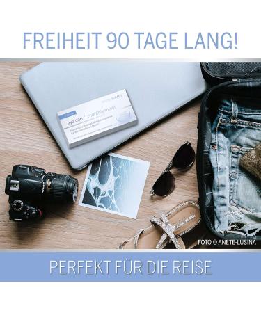 Buy Eye.con Monthly Moist Soft Contact Lenses - UV Protection Hydrogel -6.00d 3-Pack for Sensitive Eyes - Buy Online on GoSupps.com